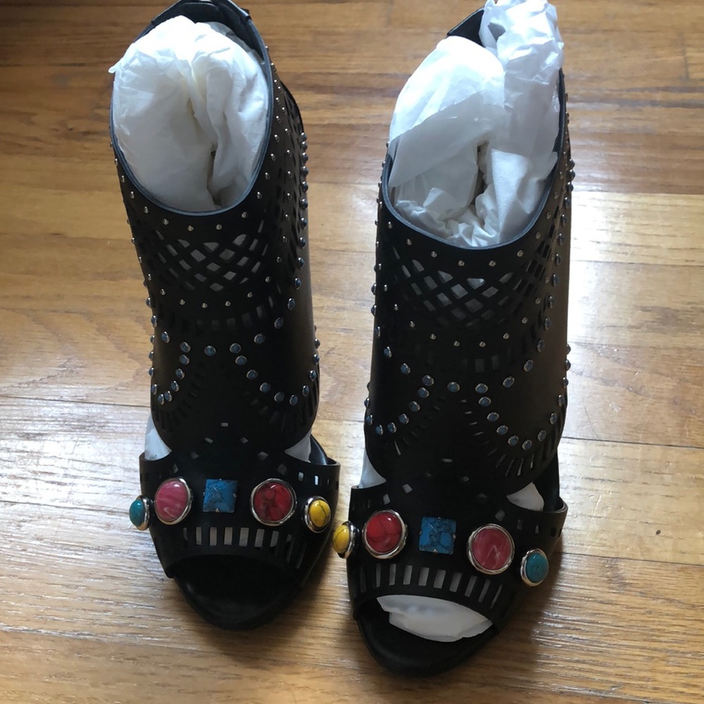 Gucci black boots 36.5